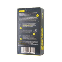 Презервативы  GANZO XXL увеличенные, латекс, 19 см, 5,5 см, 12 шт.
