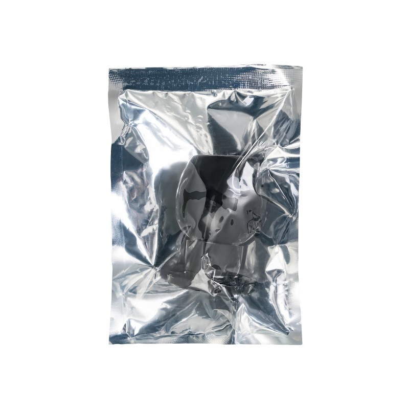 Анальная втулка TOYFA Basic M, TPE, чёрная, 6,5 см