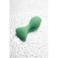 Анальная вибровтулка Satisfyer Trendsetter Connect App, зеленая, 11,3 см