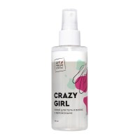Двухфазный спрей для тела и волос с феромонами Штучки-дрючки «Crazy Girl», 150 мл