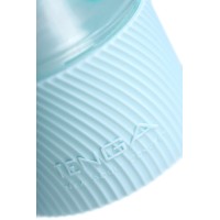 Нереалистичный мастурбатор TENGA SPINNER  PIXEL SPECIAL SOFT, TPE, голубой, 14 см
