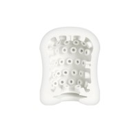 Мастурбатор Mystim MasturbaTIN Dotty Dora, TPE, белый, 4,5 см