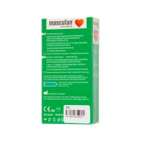 Презервативы masculan Anatomic №10, анатомической формы, 5,3 см, 18,5 см, 10 шт