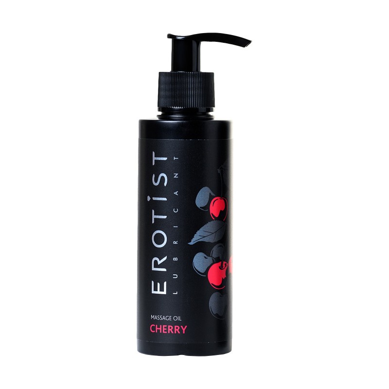 Массажное масло Erotist CHERRY, съедобное, вишня, 150 мл