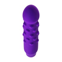 Нереалистичный вибратор TOYFA A-Toys, силикон, фиолетовый, 17 см