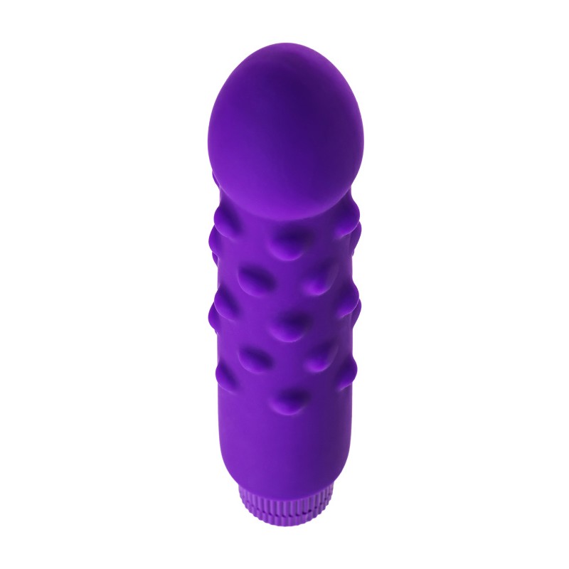 Нереалистичный вибратор TOYFA A-Toys, силикон, фиолетовый, 17 см