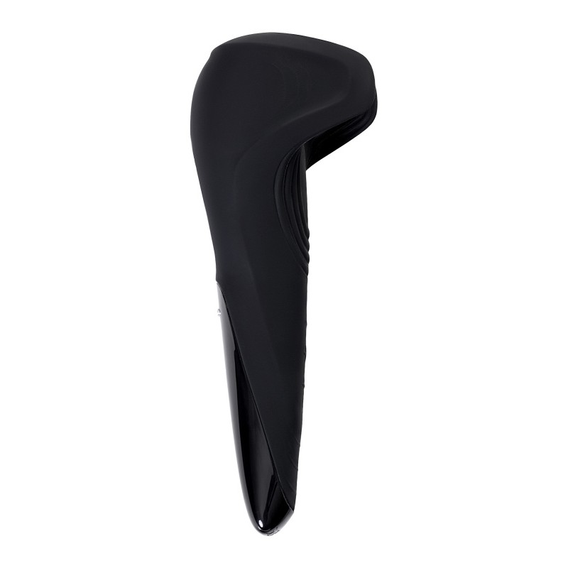 Мастурбатор нереалистичный Satisfyer  Men Wand , силикон, чёрный, 20 см.