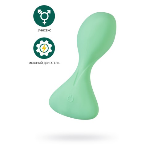 Анальная вибровтулка Satisfyer Trendsetter Connect App, зеленая, 11,3 см