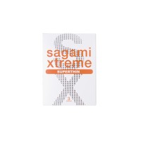 Презервативы Sagami, xtreme, 0.04, латекс, 19 см, 5,4 см, 3 шт.