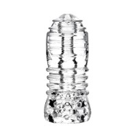 Мастурбатор нереалистичный Lingam by TOYFA Savitri, TPE, прозрачный, 14 см