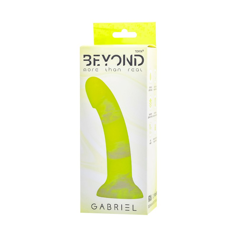 Фаллоимитатор Beyond by Toyfa, Gabriel, силикон, зеленый, 18 см