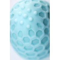 Фото A-toys by TOYFA Мастурбатор A-Toys by TOYFA Pufl, бирюзовый, ТРЕ, 6 см Ø 2,7 см