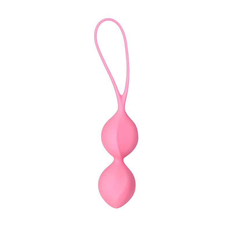 Набор вагинальных шариков Satisfyer Balls C03 Double, силикон, ассорти, Ø 3 см.