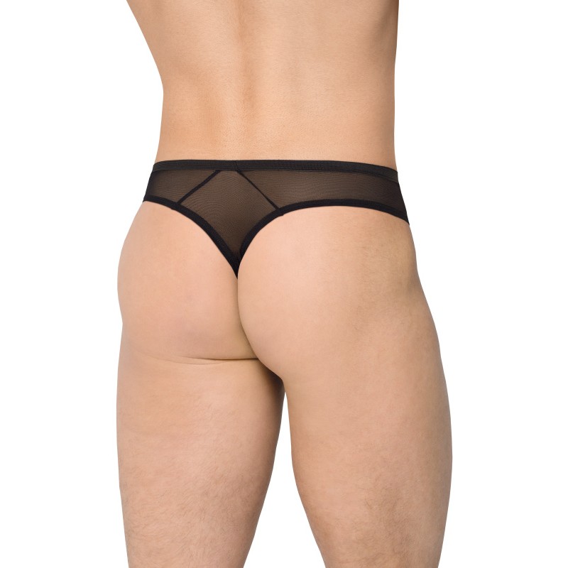 Трусы мужские с клетчатой вставской SoftLine Collection, чёрный, XL