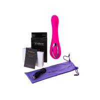 Вибратор Nalone Touch, силикон, розовый, 20 см