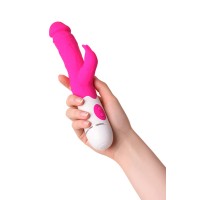 Нереалистичный вибратор A-Toys by TOYFA Mist, силикон, розовый, 25,4 см