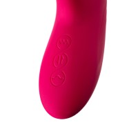 Виброкролик с функцией Up&Down JOS Seri, силикон, розовый, 22 см