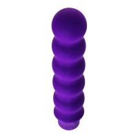 Нереалистичный вибратор A-Toys by TOYFA Wavvy, силикон, фиолетовый, 17 см