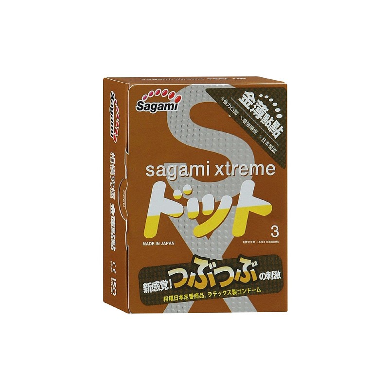 Презервативы Sagami, xtreme, feel up, латекс, 19 см, 5,2 см, 3 шт.