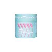 Набор вагинальных шариков Flovetta TULIPS, силикон, розовый, 5,3 см