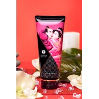 Массажный крем для тела Shunga «Малиновое чувство» (Raspberry Feeling), съедобный, 200 мл