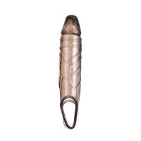 Насадка XLover by TOYFA, для увеличения размера, TPE, черная, 15,5 см