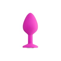Анальная втулка ToDo by Toyfa Brilliant, силикон, розовая, 8 см, Ø 3,5 см, 50 г