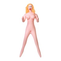 Кукла надувная Dolls-X by TOYFA Celine с реалистичной головой, блондинка, с тремя отверстиями