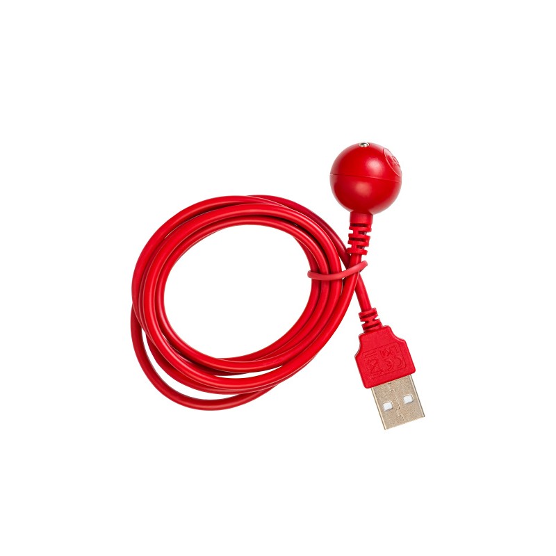 Изображение Fun Factory, Германия Вибромассажер Fun Factory VIM VIBRATING WAND, силикон, оранжевый, 31,3 см