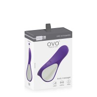 Клиторальный стимулятор OVO, перезаряжаемый, фиолетовый