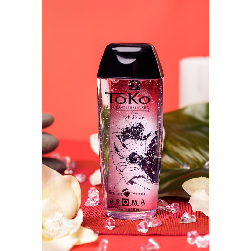 Лубрикант Shunga Toko Aroma на водной основе, вишня, 165 мл
