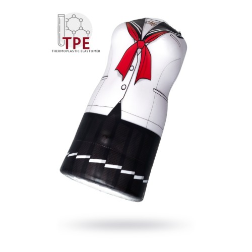 Мастурбатор MAGIC EYES Uniforms NUDE Sailor S, TPE, белый, 17 см