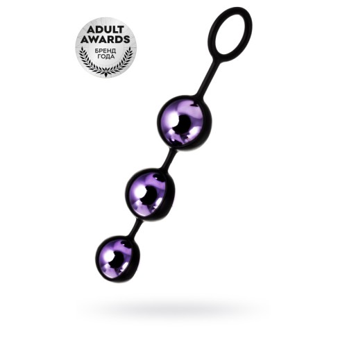 Вагинальные шарики A-Toys by TOYFA Hony, ABS пластик, фиолетовый, 18,5 см