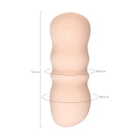 Мастурбатор нереалистичный MensMax FEEL EVE, TPE, бежевый, 14,2 см