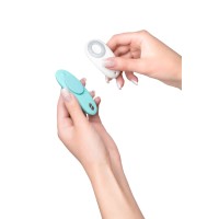 Вибратор клиторальный WE-VIBE Moxie  силикон, мятный, 9,2 см