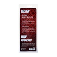 Насадка на пенис Black & Red by TOYFA с вибрацией, PVC, красный, 24 см