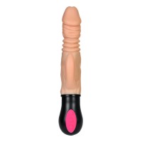 Реалистичный вибратор A-Toys by TOYFA Hot shot с функцией Up-Down, TPE, телесный, 24,2 см