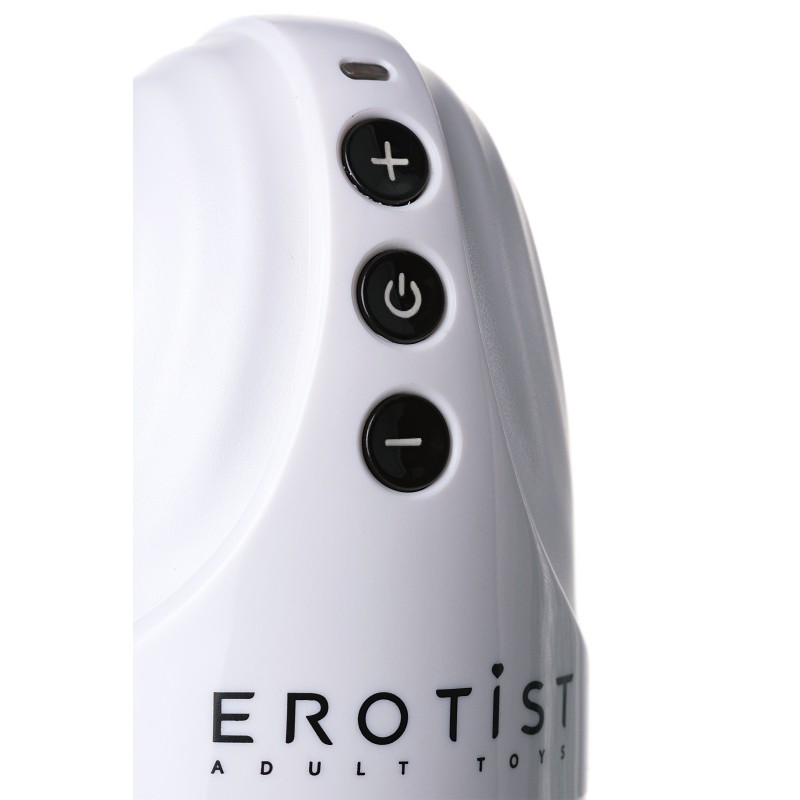 Вакуумная помпа для груди Erotist, ABS пластик, прозрачная, 22 см