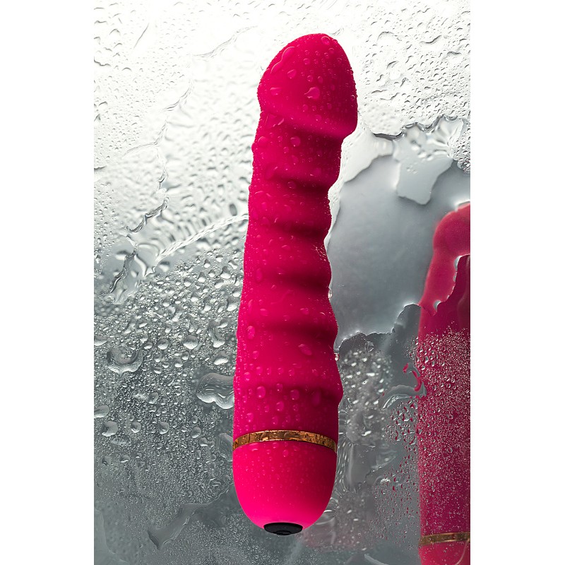 Вибратор A-Toys by TOYFA, силикон, розовый, 16 см