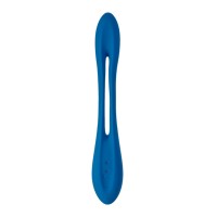 Гибкий вибратор с фиксацией формы Satisfyer Elastic Game, синий, 20 см