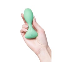 Анальная вибровтулка Satisfyer Trendsetter Connect App, зеленая, 11,3 см