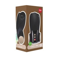 Вибромастурбатор Fun Factory Cobra Libre, черный, силикон, 14 см