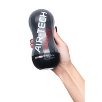 Нереалистичный мастурбатор TENGA Air-Tech Squeeze Strong, TPE, белый, 17 см