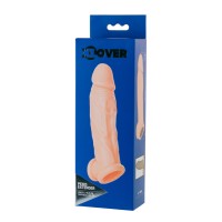 Насадка Toyfa XLover, для увеличения размера, TPR, телесный 18,5 см
