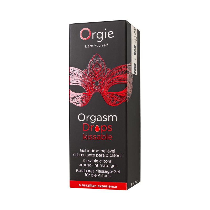 Интимный гель для клитора ORGIE Orgasm Drops Kissable, 30 мл