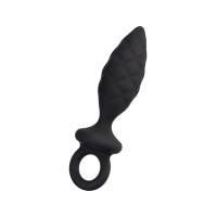 Анальная пробка Erotist Strob M - size, силикон,черная, 13,5 см