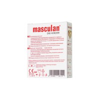 Презервативы Masculan, ultra 1, тутти-фрутти, 19 см, 5,3 см, 3 шт.