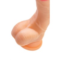 Реалистичный фаллоимитатор RealStick Nude Nash, PVC, телесный, 18 см