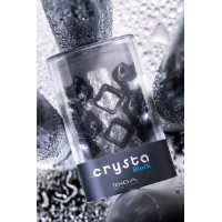 Нереалистичный мастурбатор TENGA Crysta Block, TPE, прозрачный, 15,5 см