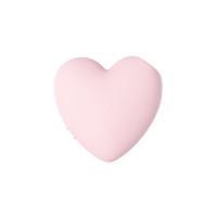 Вакуум-волновой стимулятор клитора с вибрацией Satisfyer Cutie Heart, силикон, розовый, 7,7 см